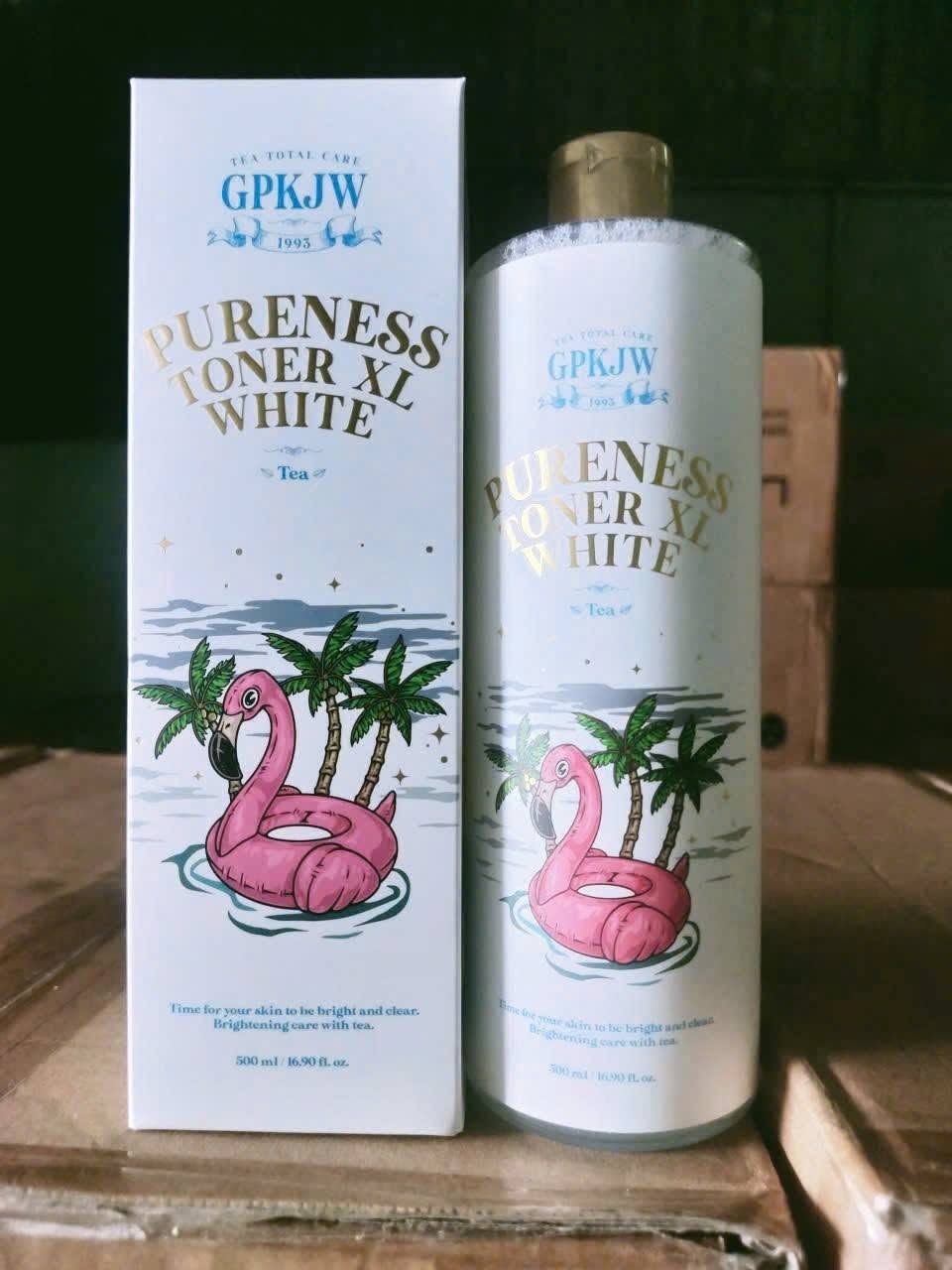 Toner dưỡng sáng da GPKJW Pureness Toner XL White 500ml