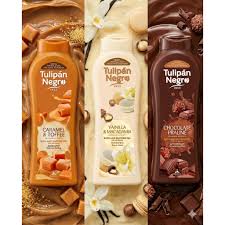 Gel tắm tulipán negro kem xà phòng 650ml