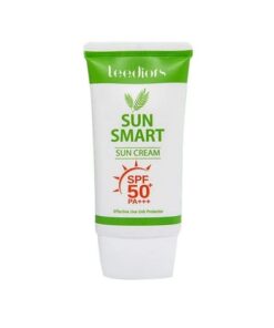 Kem chống năng Leediors Sun Smart với chỉ số SPF 50+ và PA+++ từ Hàn Quốc.