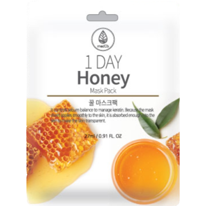 Mặt nạ dưỡng da 1 ngày Med B mật ong