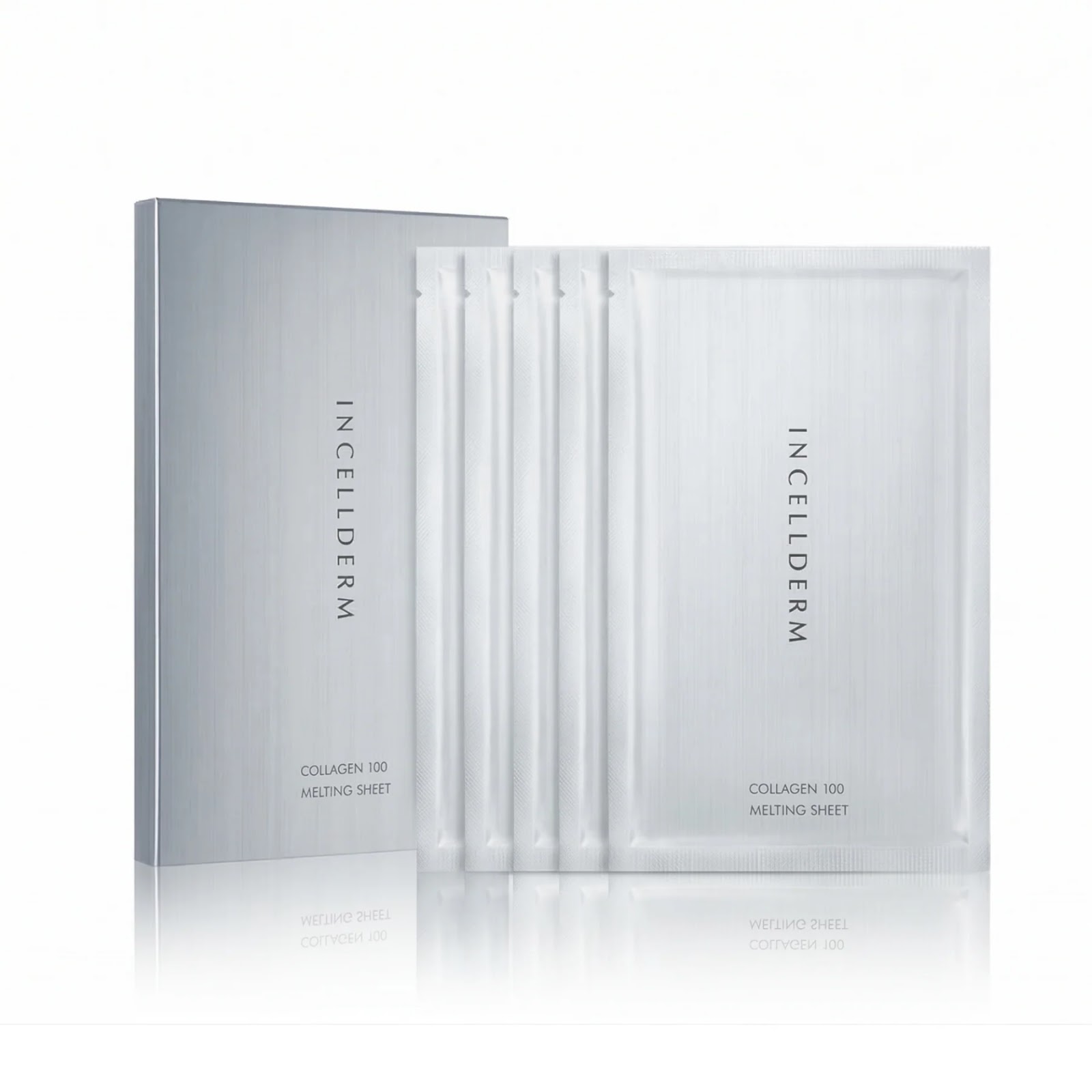 Mặt nạ INCELLDERM COLLAGEN 100 MELTING SHEET (5 miếng/ 1 hộp)