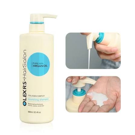 Dầu xả Olexrs Hair Salon Argan Oil Collagen Complex loại 500ml