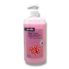 Sữa tắm Betres On Strawberry and Cream (dâu tây và kem) dung tích 750ml