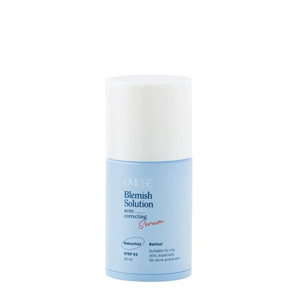 Tính chất giảm mụn Omuse Blemish Solution Acne Correcting Serum
