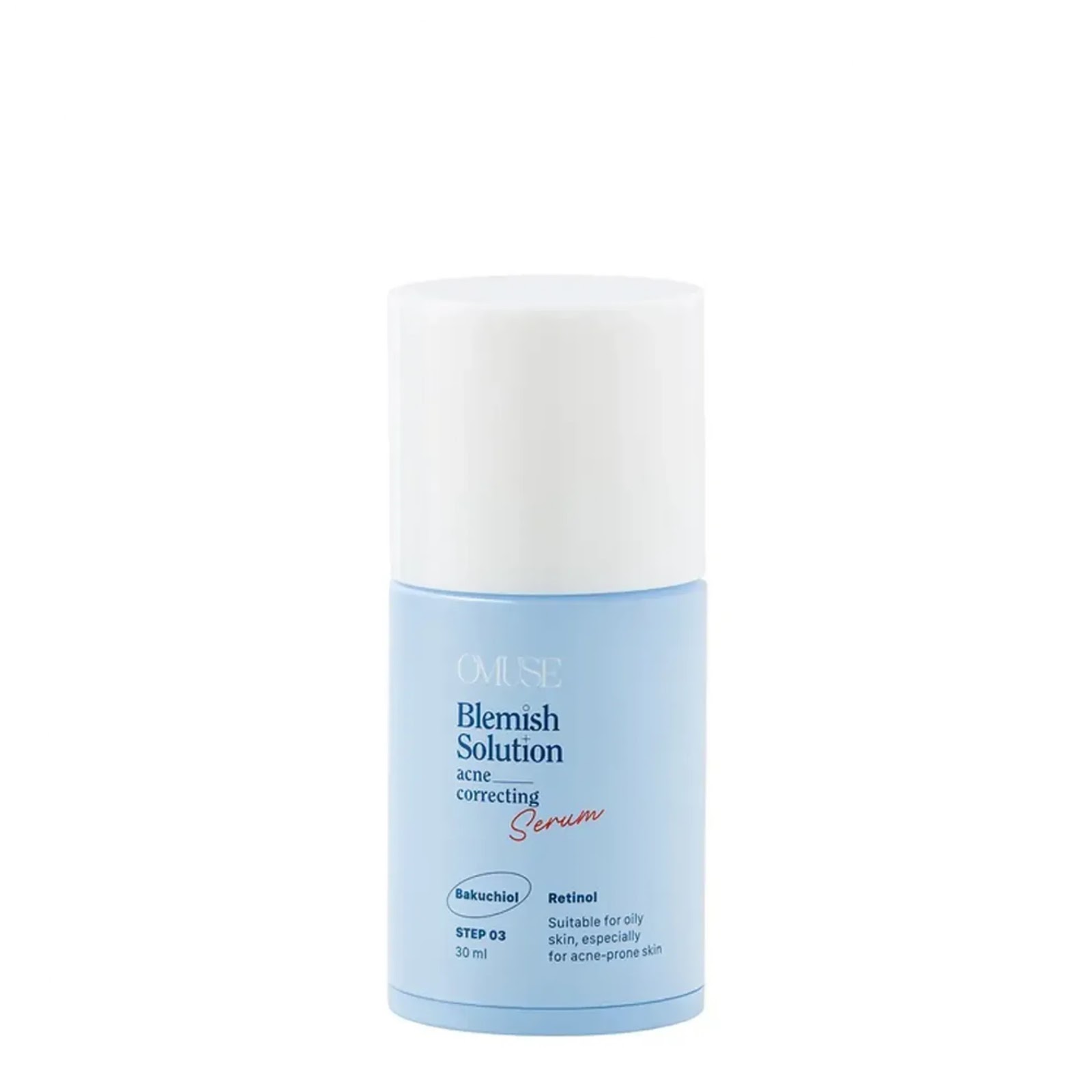 Tính chất giảm mụn Omuse Blemish Solution Acne Correcting Serum