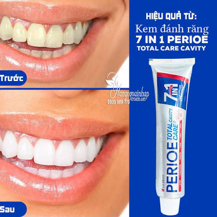 KEM ĐÁNH RĂNG 7IN1 PERIOE TOTAL CARE CAVITY
