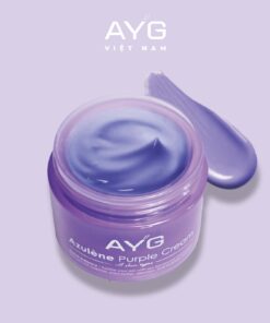 Kem dưỡng da Uskin Azulène Purple Cream màu tím.