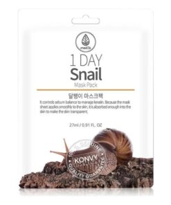 Mặt nạ dưỡng da 1 ngày Med B Snail ốc sên