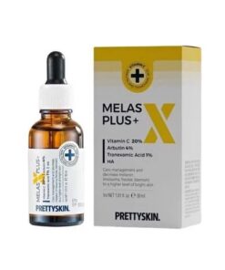 Tính Chất Dưỡng Trắng Đa. Mỡ Thâm Pretty Skin Melas X Plus Vitantin C 20% Arbutin 4